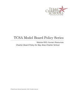 charter board policy - Bay Area Charter Schools