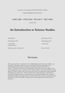 Committee on Conceptual and Historical Studies of Science
