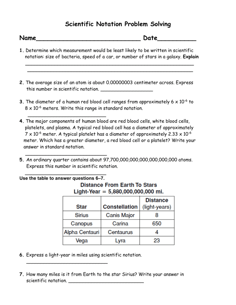 Distance Between Earth And Sun In Meters Scientific Notation The