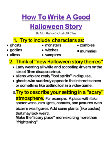 How To Write A Good Halloween Story