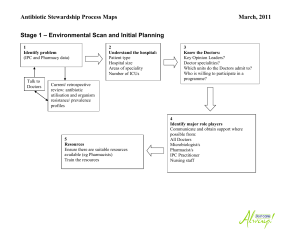 Antibiotic Stewardship Process Maps