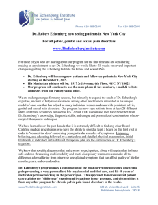 Dr.Robert Echenberg NY announcement