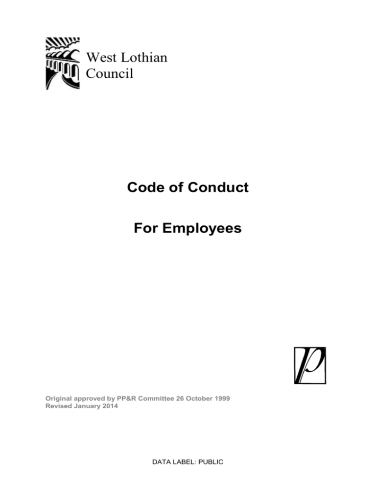 Code Of Conduct Short Note