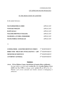 5 habeas Corpus May 2015 - Lesotho Legal Information Institute