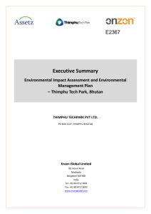 Environmental Assessment-TTP
