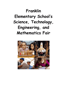 Elementary STEM Fair - Franklin Elementary