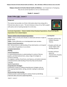 Who I AM - Lesson 2 - Grade 3