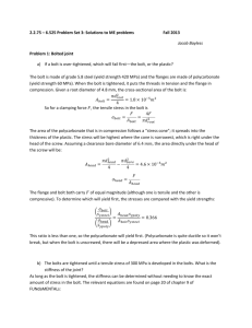 2.2.75 – 6.525 Problem Set 3: Solutions to ME problems Fall 2013