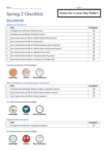 Checklist - Mr Reddy