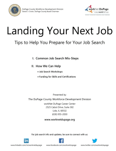 Landing Your Next Job - Tips to Help Prepare for