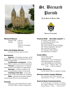 Bulletin-SB2 - St. Bernard Catholic Church