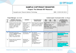 Sample Copyright Register [DOCX 144kb]