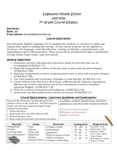 Syllabus 2015-2016 - Greenwood County School District 52