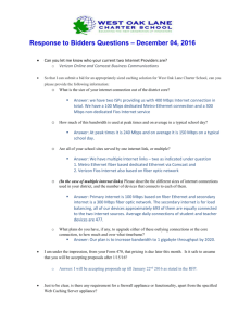 Response to Bidders Questions – December 04, 2016