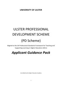 Applicant Guidance Pack