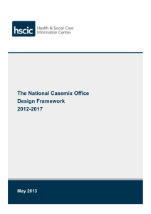 National Casemix Office Design Framework  (Opens in a