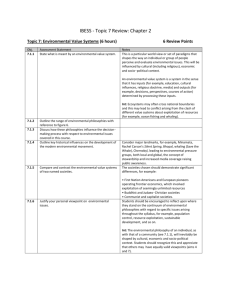 EVA review with Answers - Environmental Systems and Societies