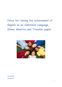 EAL policy 2015 - Rotherhithe Primary School