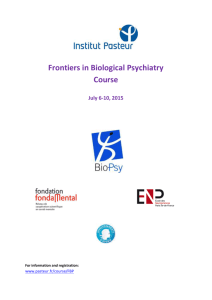 Frontiers in Biological Psychiatry (FBP)