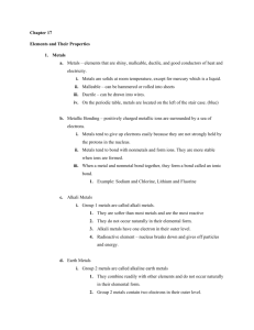 Ch. 17 Notes