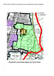 LGS 6 Dove Holes - Chapel Parish Neighbourhood Plan