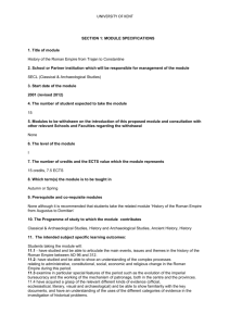 UNIVERSITY OF KENT SECTION 1: MODULE SPECIFICATIONS 1