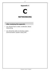 17 Appendix C Networking