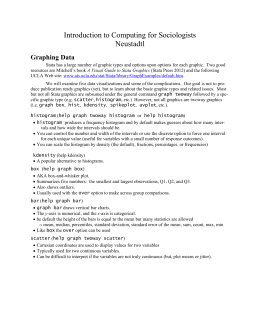 Choosing the Best Graph Worksheet (Answers on last page) The