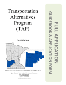 Transportation Alternatives Program Information