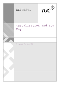 2.2 Casualisation and low pay