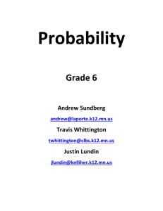 Probability - Bemidji State University