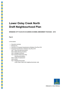 Part 2 Draft Lower Oxley Creek North Neighbourhood Plan (Word