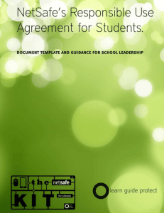 Student Responsible Use Agreement