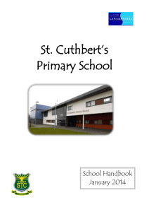 st. cuthbert`s primary school and nursery staff