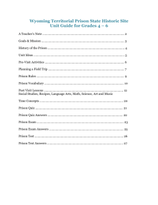 unitguide - Wyoming Territorial Prison State Historic Site