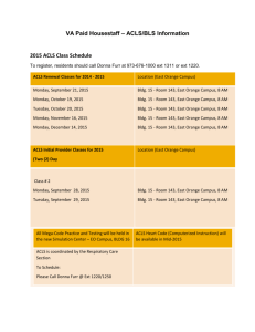 ACLS/BLS info for VA Paid Housestaff