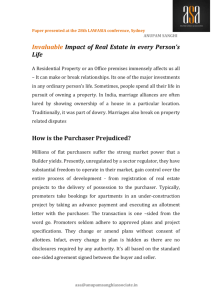 Invaluable Impact of Real Estate in every Person`s Life