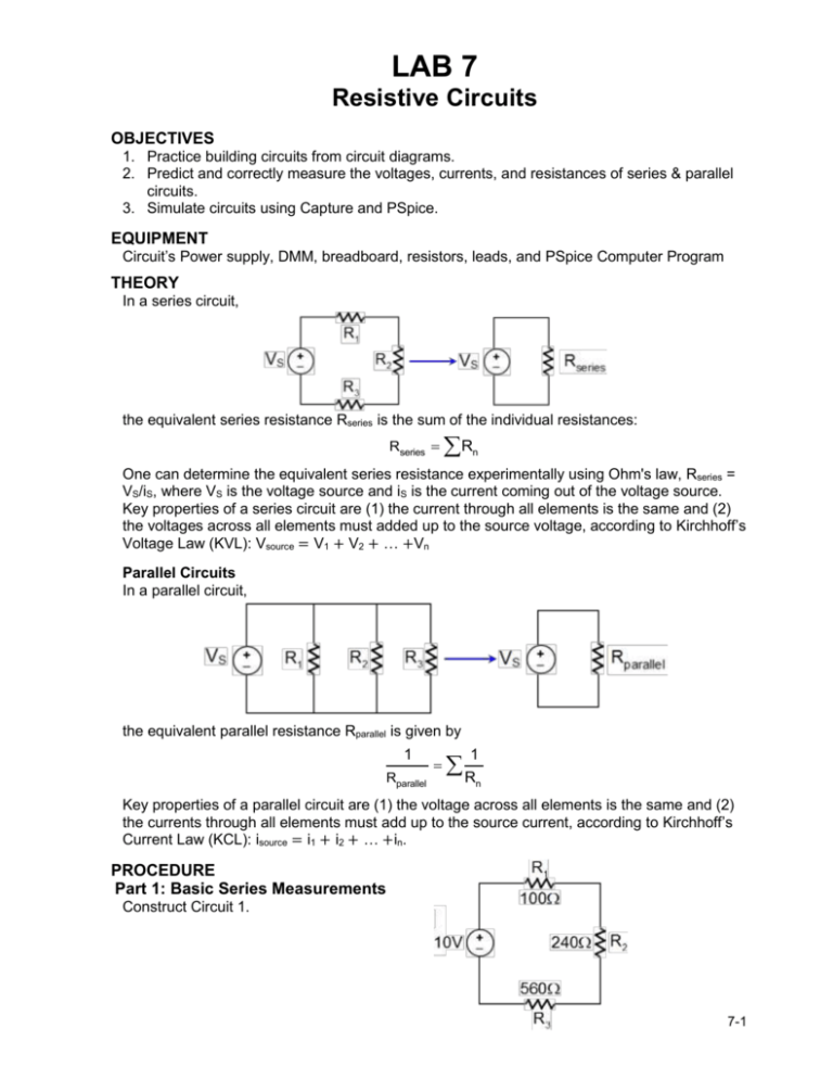 How To Measure Voltage In Series And Parallel Circuits