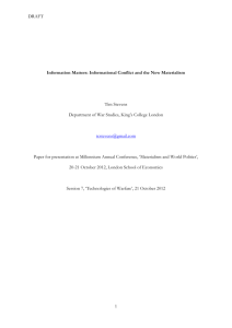 Information and Materiality - Millennium: Journal of International