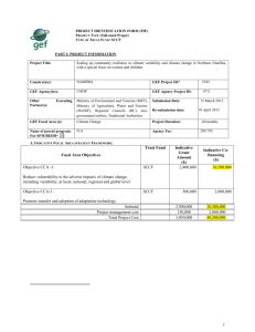 Project Identification Form for the Scaling up community