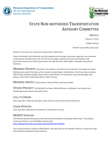 February 9, 2012 - Minnesota Department of Transportation