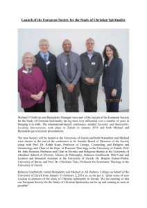 European Society for the Study of Christian Spirituality Launched