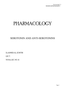 Serotonin and Anti