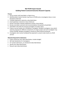 View - Center for Patient-Centered Outcomes Research