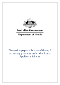 Discussion Paper - Department of Health