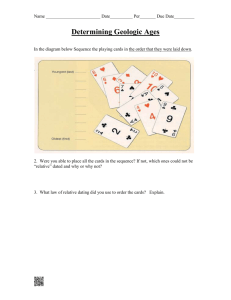 Determining Geologic Ages