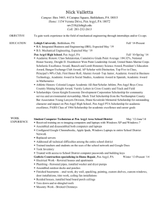 My Resume - Lehigh University