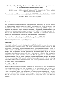 Amino Acids by NIRS_abstract for POSTER presentations