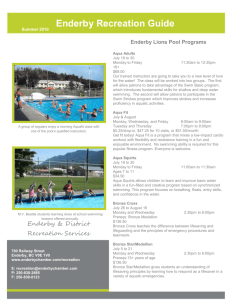 Summer Rec Guide - Enderby & District Chamber of Commerce