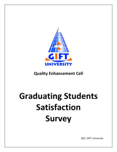 Graduating Students Satisfaction Survey